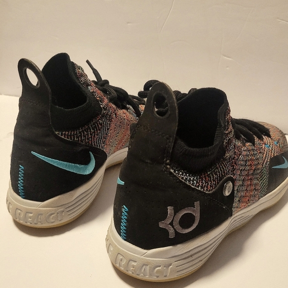 The Nike Zoom KD 11 Youth EP ‘Multi Color’ basketball Sneakers Size 6Y - Picture 4 of 5